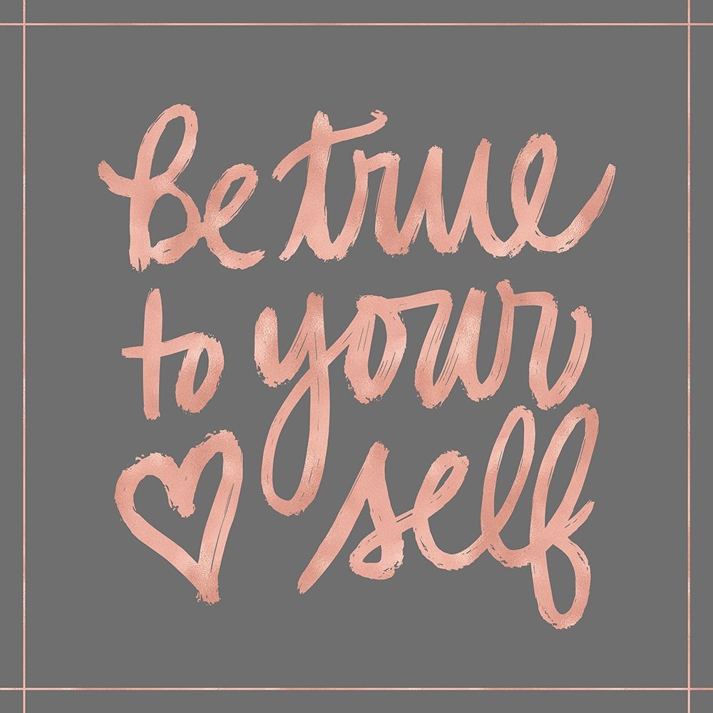 Be True art print by Noonday Design for $57.95 CAD