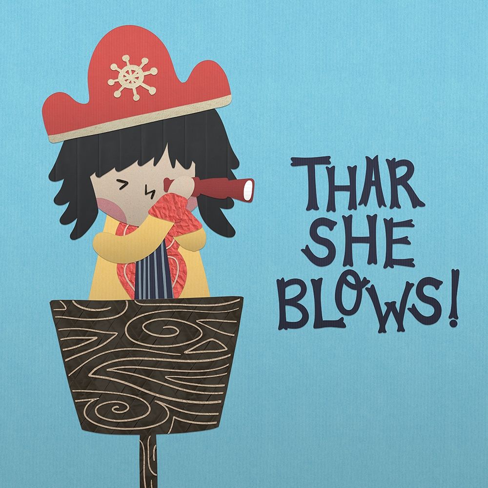 Ahoy Matey II art print by Noonday Design for $57.95 CAD