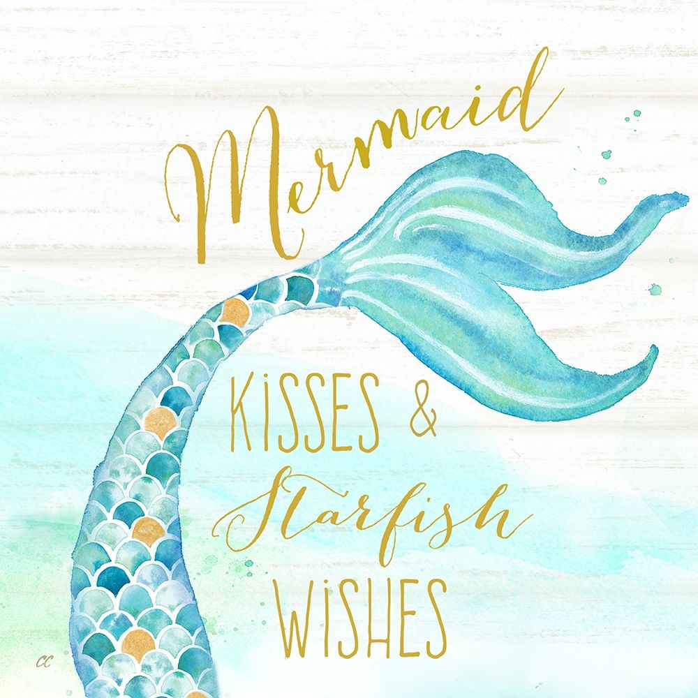 Mermaid Tale II art print by Cynthia Coulter for $57.95 CAD