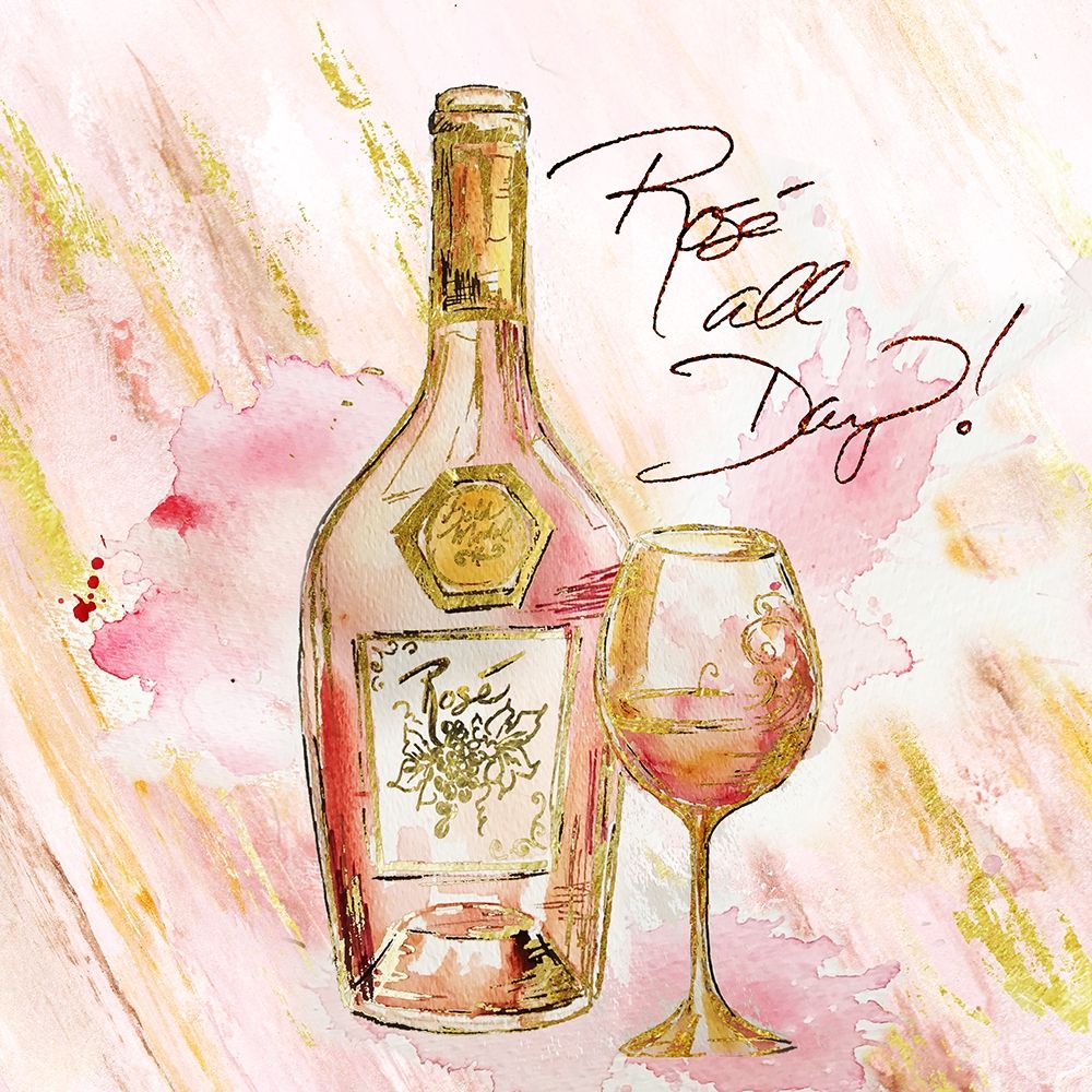 Rose All Day III (Rose All Day) art print by Tre Sorelle Studios for $57.95 CAD