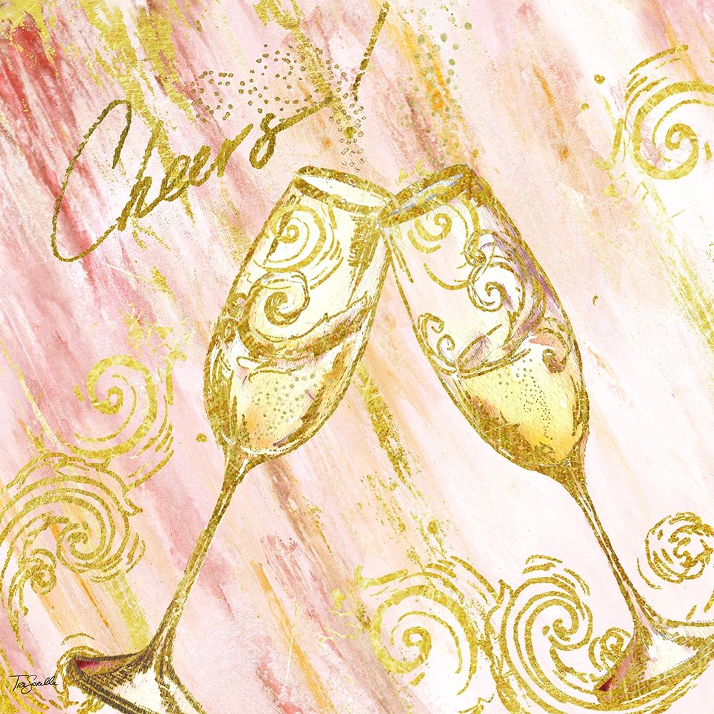 Rose All Day V (Cheers) art print by Tre Sorelle Studios for $57.95 CAD