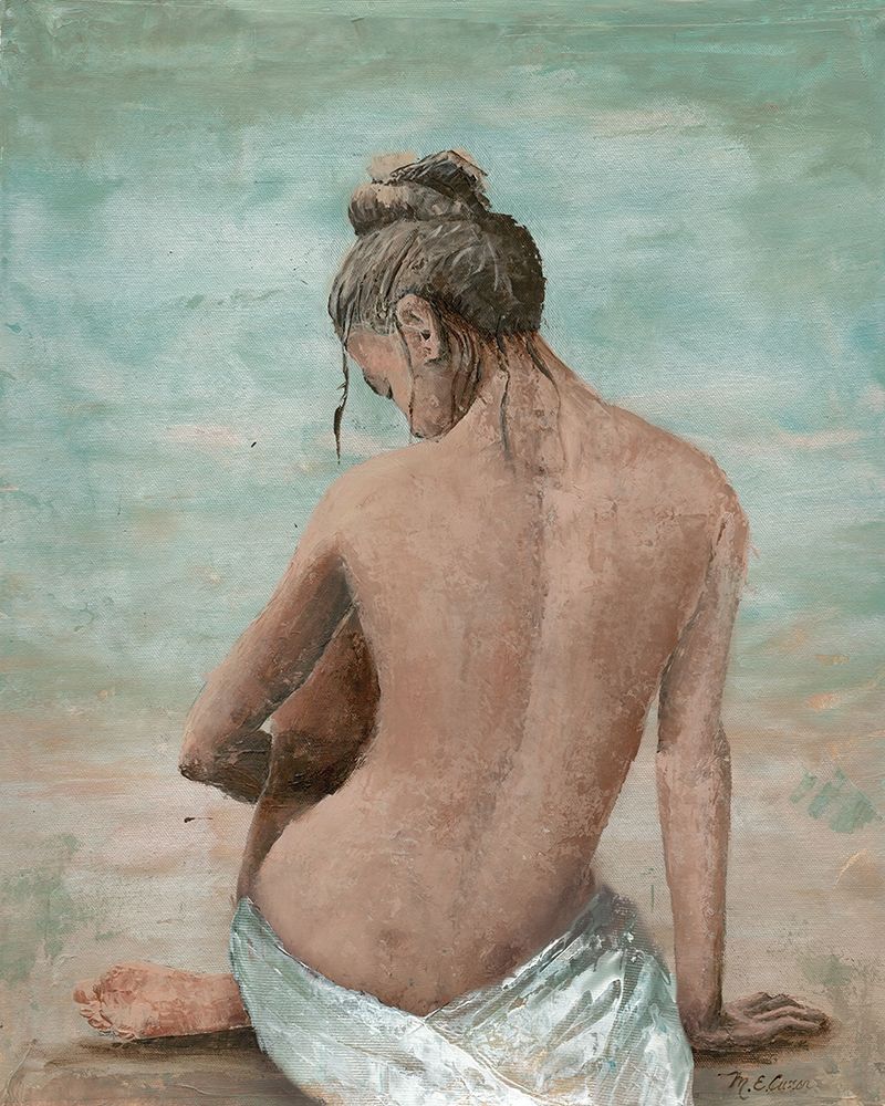 Study of a Woman I (head left) art print by Marie-Elaine Cusson for $57.95 CAD
