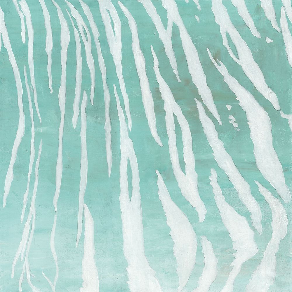 Soft Animal Prints Blue Tiger art print by Marie-Elaine Cusson for $57.95 CAD