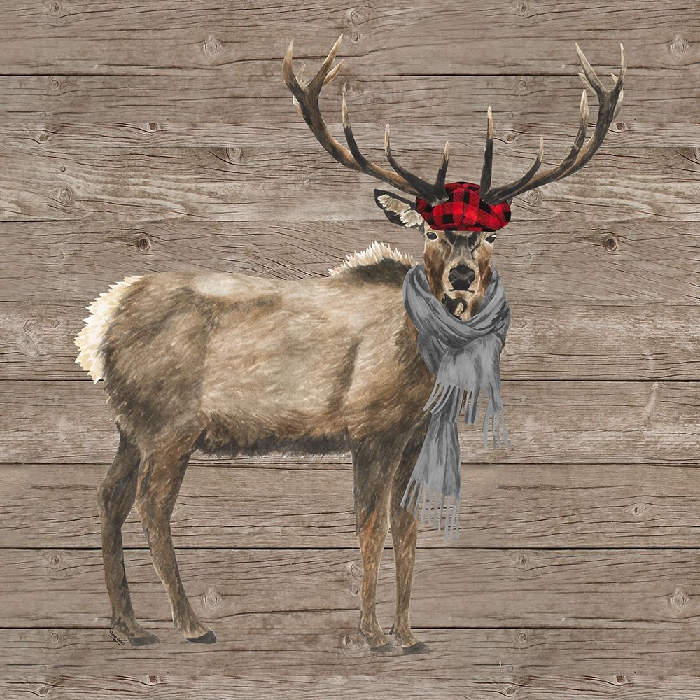 Warm in the Wilderness Deer art print by Tara Reed for $57.95 CAD