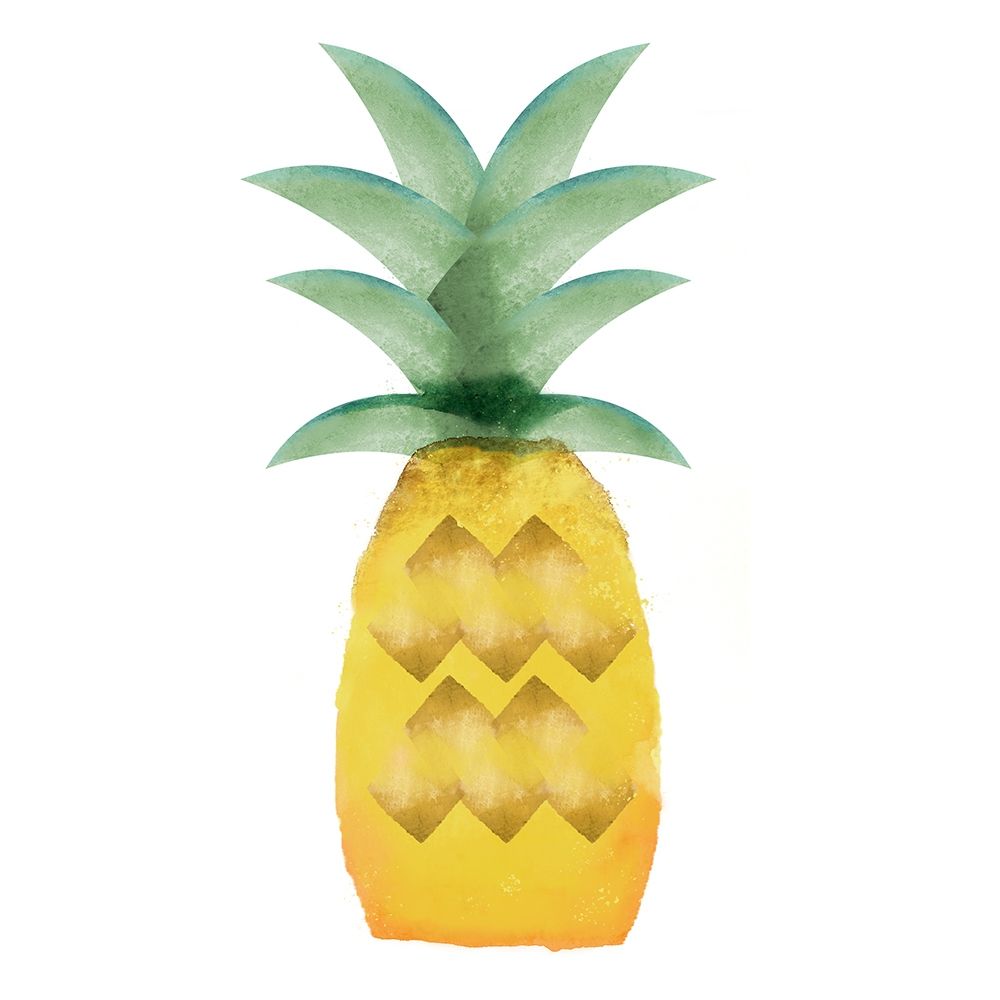 Tropical Icons Pineapple art print by Northern Lights for $57.95 CAD