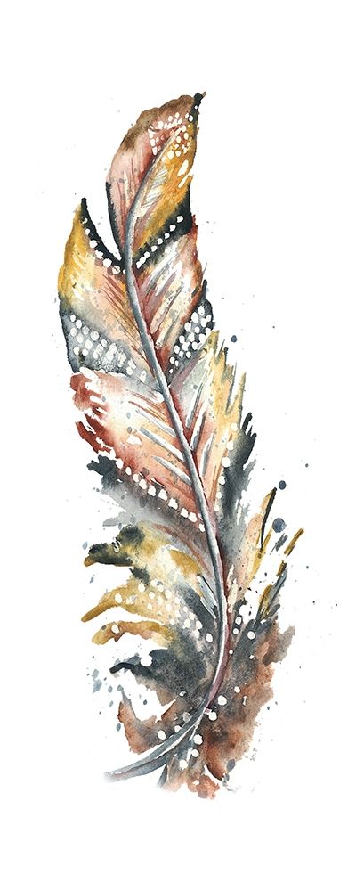 Tribal Feather Single I art print by Tre Sorelle Studios for $57.95 CAD