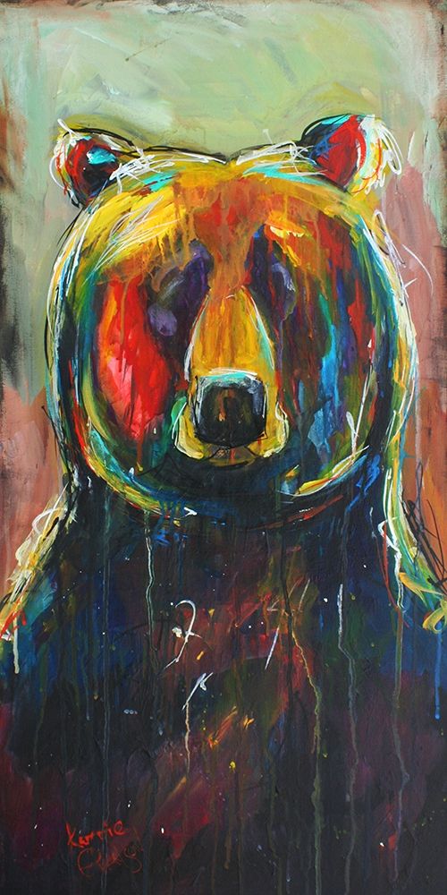 Back Woods Black Bear art print by Karrie Evenson for $57.95 CAD