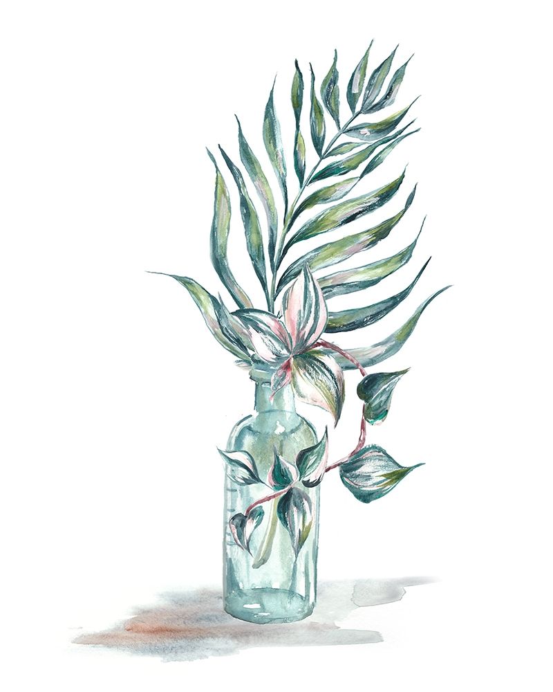 Island Tropics Frond in Bottle I art print by Tre Sorelle Studios for $57.95 CAD