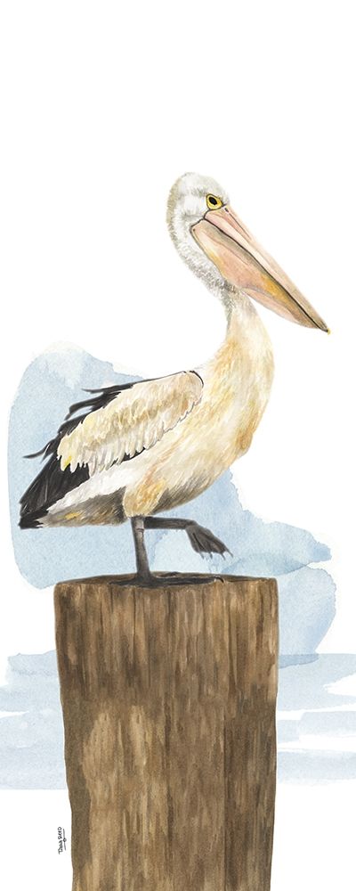 Birds of the Coast Panel III art print by Tara Reed for $57.95 CAD
