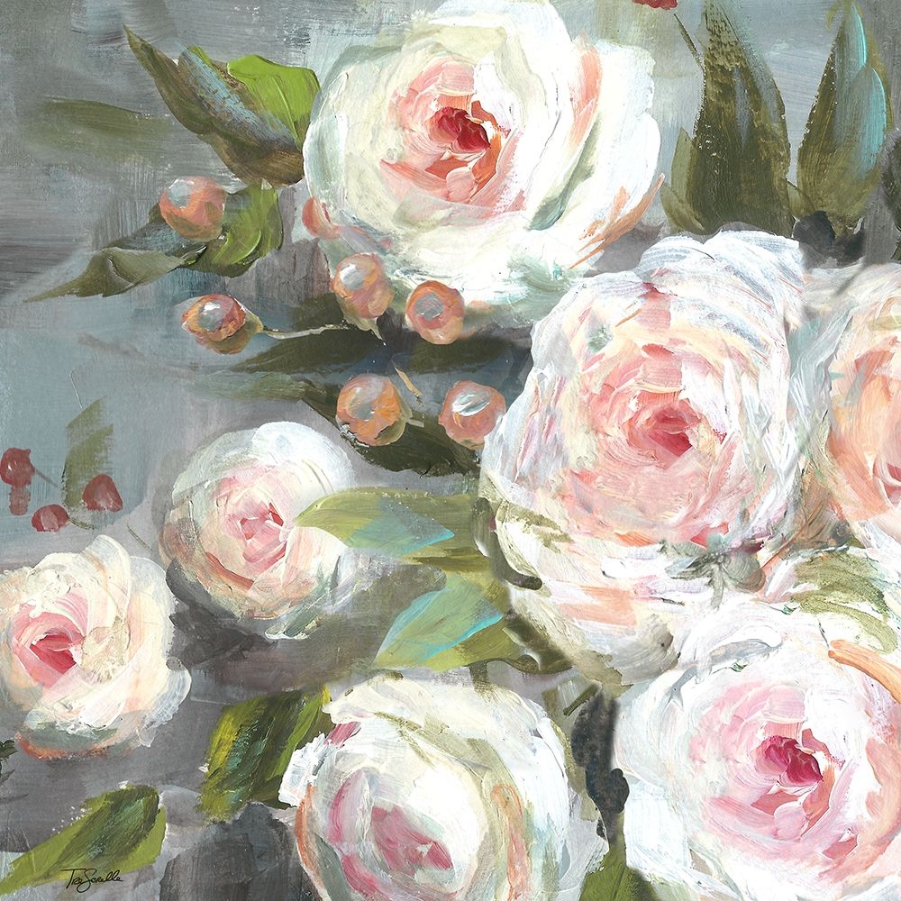 Pink Blooms I art print by Tre Sorelle Studios for $57.95 CAD