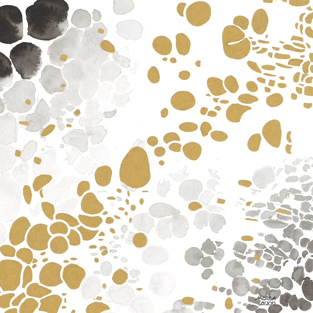 Speckled Trio I art print by Andrea Bijou for $57.95 CAD