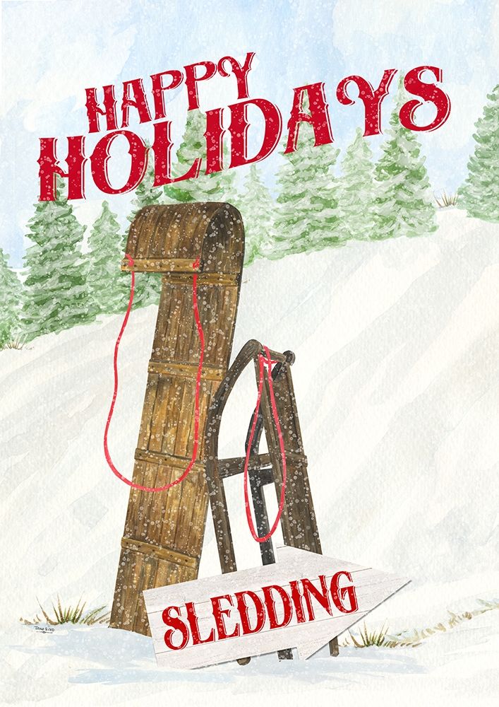 Sleigh Bells Ring-Patchwork art print by Tara Reed for $57.95 CAD