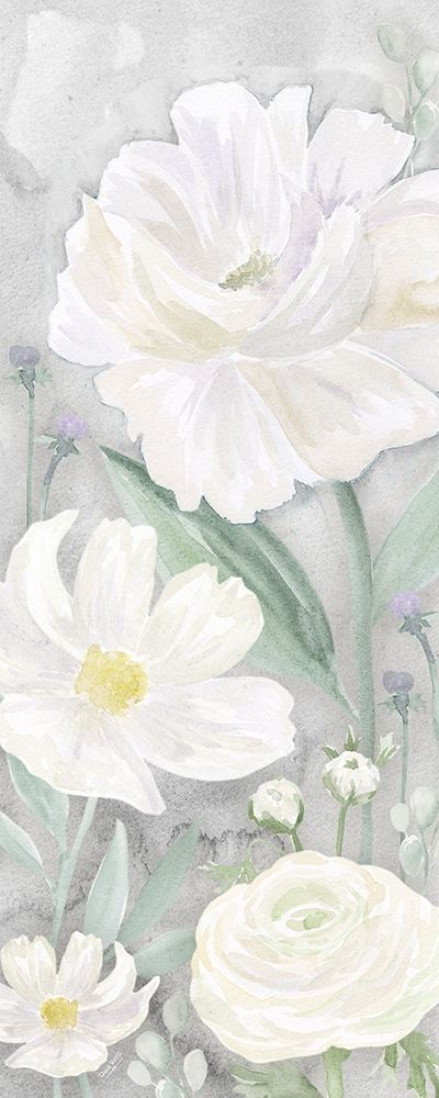 Peaceful Repose Gray Panel II art print by Tara Reed for $57.95 CAD