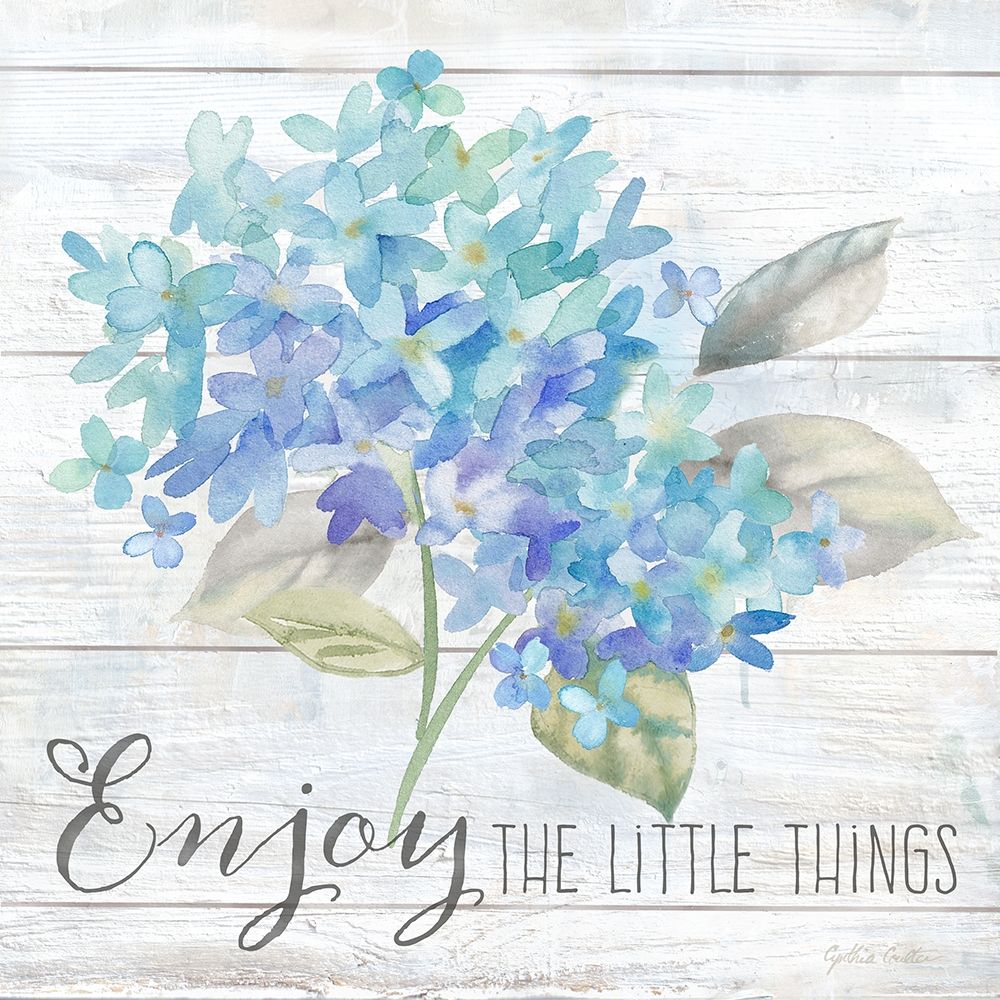 Farmhouse Hydrangea I art print by Cynthia Coulter for $57.95 CAD