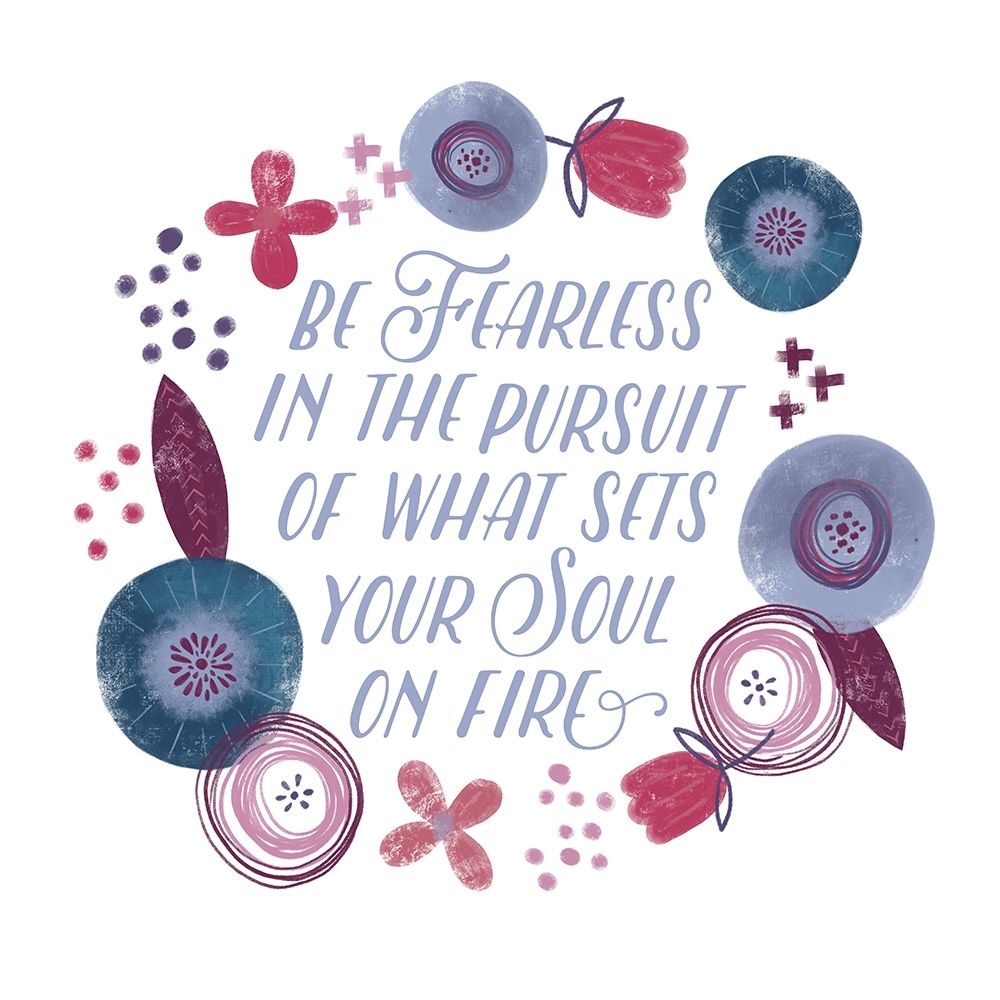 Fierce Girl IV Fearless art print by Noonday Design for $57.95 CAD