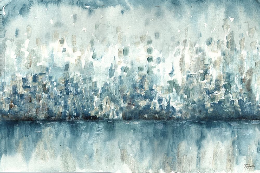 Lakeside Abstract art print by Tre Sorelle Studios for $57.95 CAD