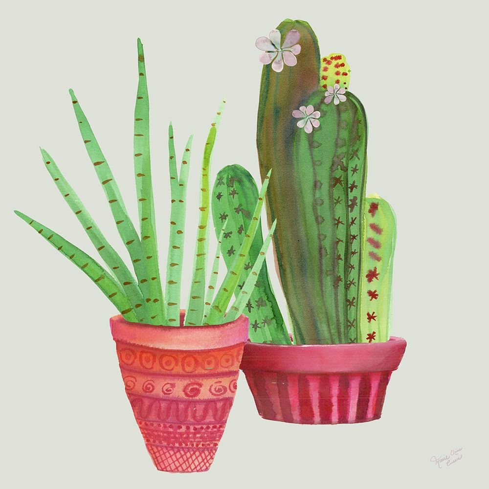 Succulent Symphony IV clean art print by Marie-Elaine Cusson for $57.95 CAD