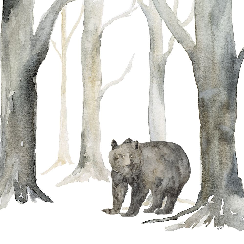 Winter Forest Bear art print by Tara Reed for $57.95 CAD