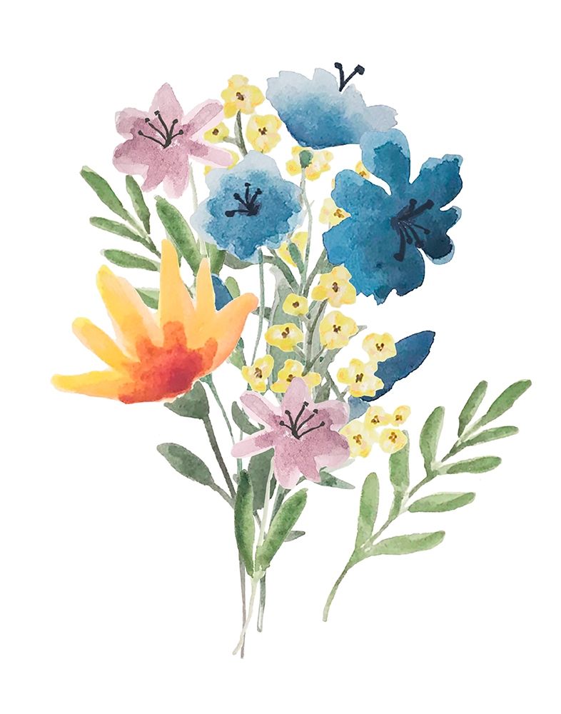 Flower Burst I art print by h.artworks for $57.95 CAD