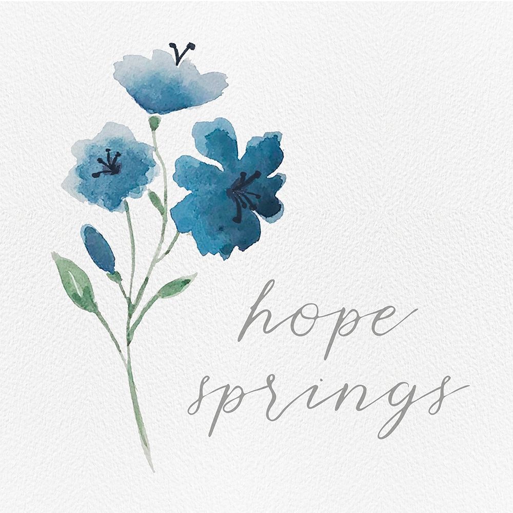 Wildflowers and Sentiment III art print by h.artworks for $57.95 CAD