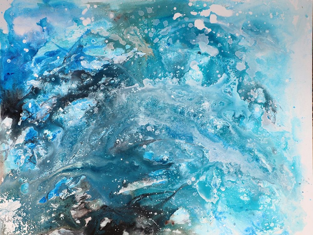 Galaxy abstract art print by Marcy Chapman for $57.95 CAD
