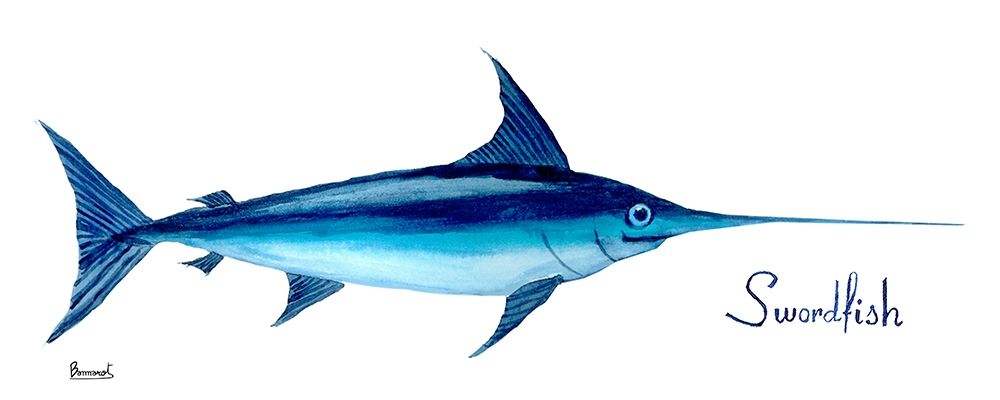 Life of the Big Blue I art print by Bannarot for $57.95 CAD
