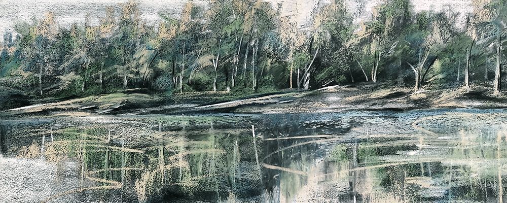 Pastel Landscape Study art print by Tre Sorelle Studios for $57.95 CAD