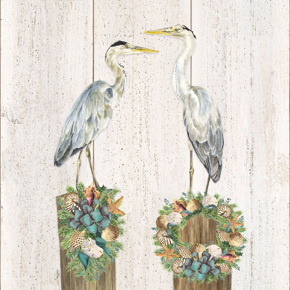 Christmas on the Coast Aqua I art print by Tara Reed for $57.95 CAD