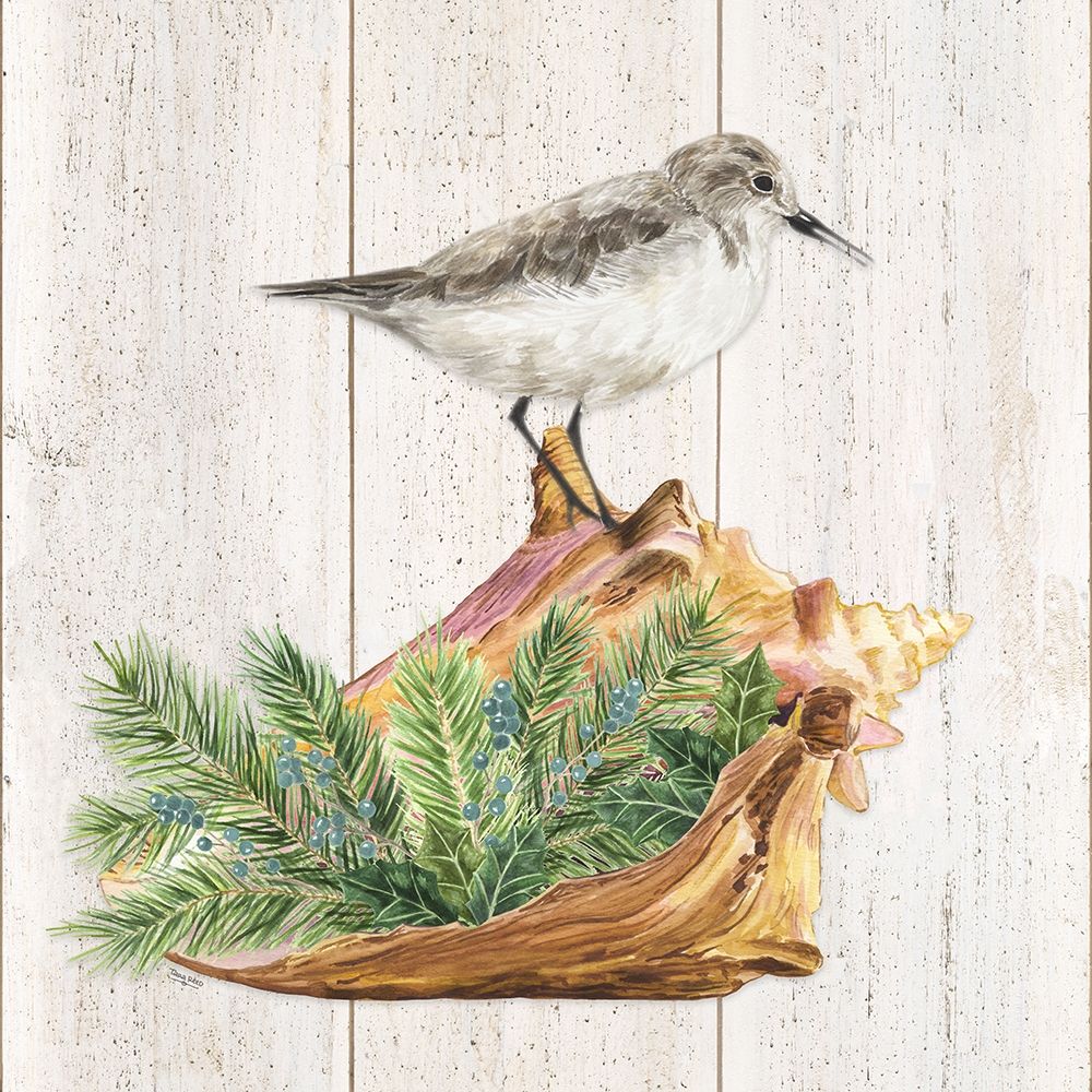 Christmas on the Coast Aqua III art print by Tara Reed for $57.95 CAD