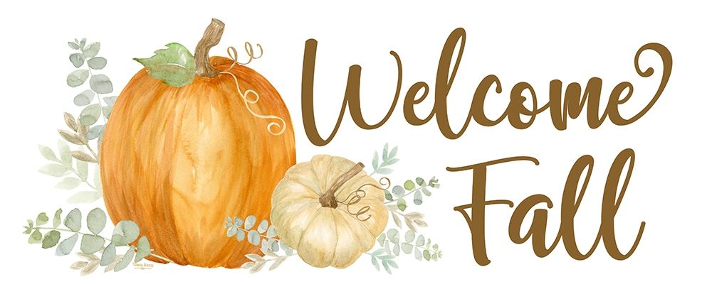 Pumpkin Tranquility panel II art print by Tara Reed for $57.95 CAD