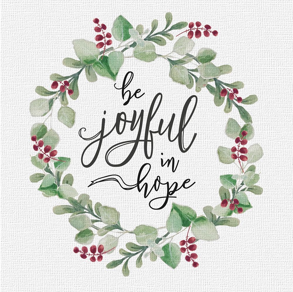 Cozy Christmas Wreath III art print by h.artworks for $57.95 CAD