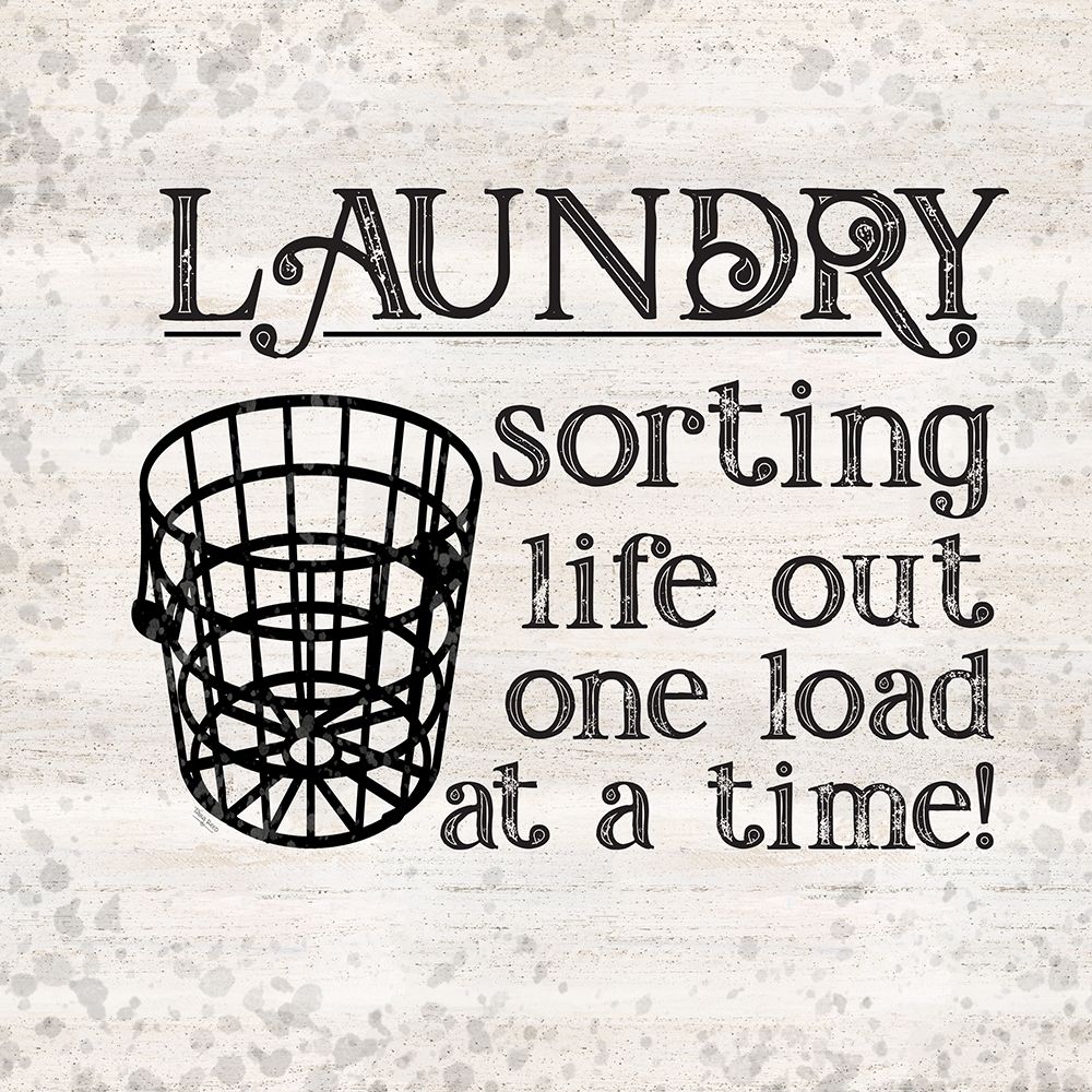 Laundry Room Humor VII-Sorting Life art print by Tara Reed for $57.95 CAD