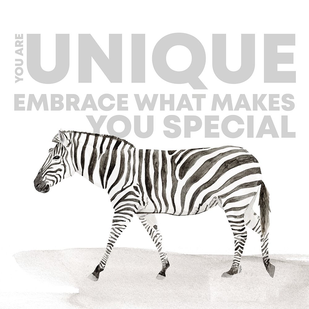 Serengeti Sentiment neutral IV-Zebra art print by Tara Reed for $57.95 CAD