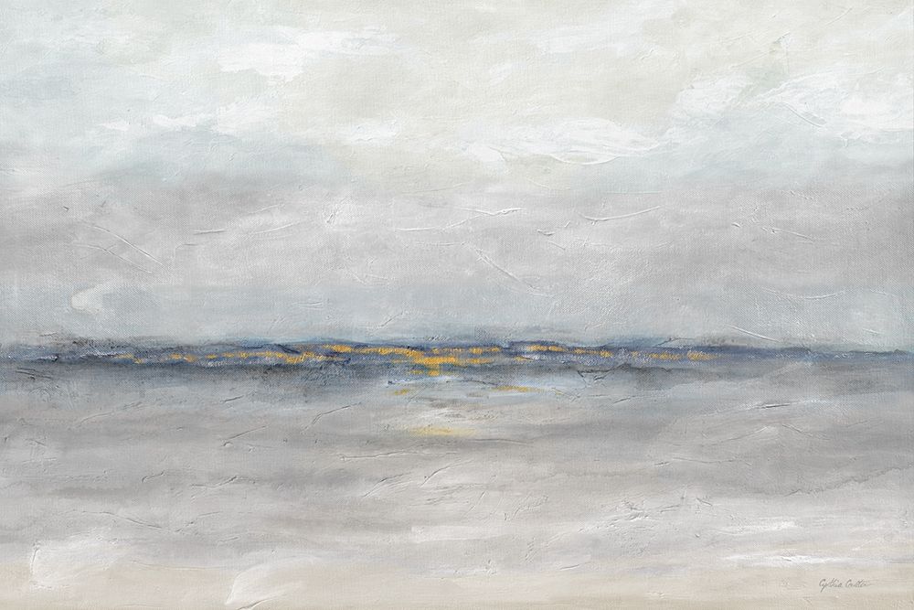 Crystal Gray Bay landscape art print by Cynthia Coulter for $57.95 CAD