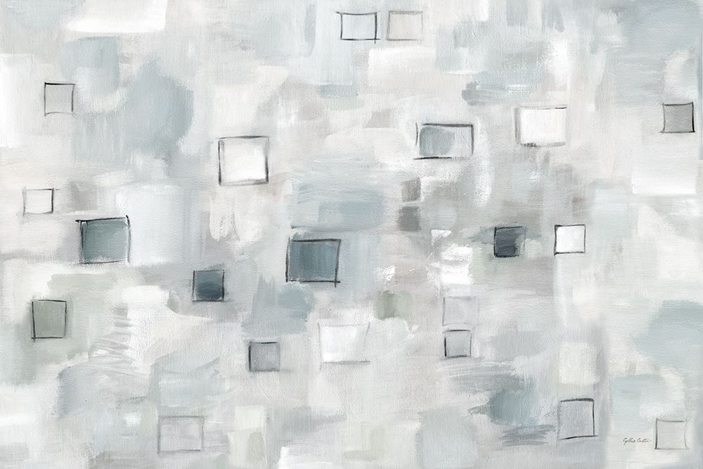 Grid Ensemble Neutral landscape art print by Cynthia Coulter for $57.95 CAD