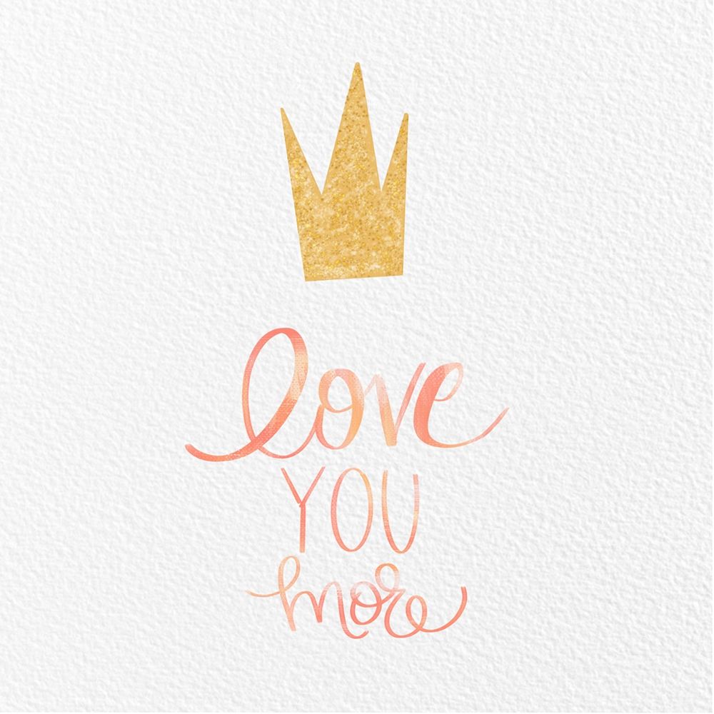 Princess I-Love art print by h.artworks for $57.95 CAD