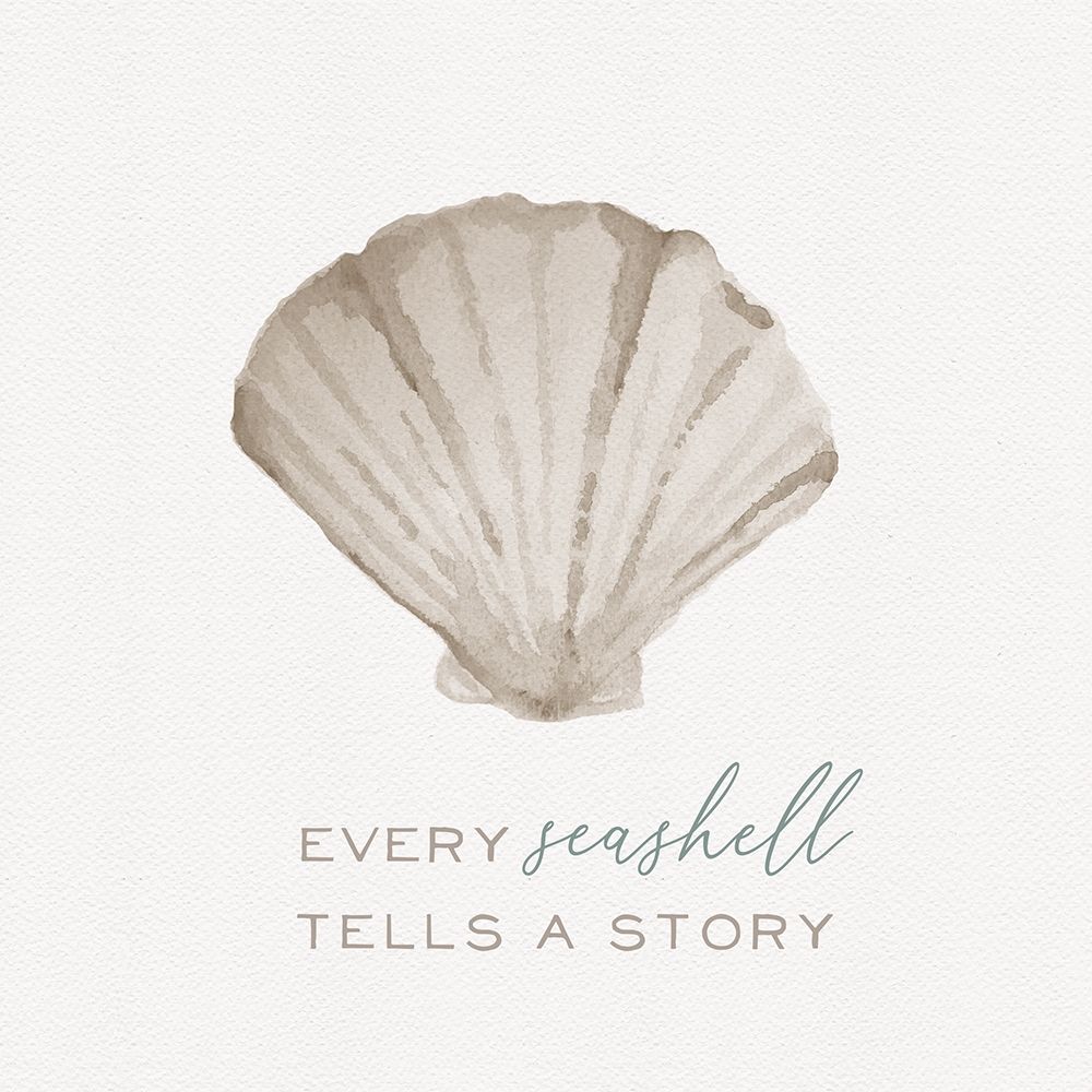 Sandy Shell art print by h.artworks for $57.95 CAD