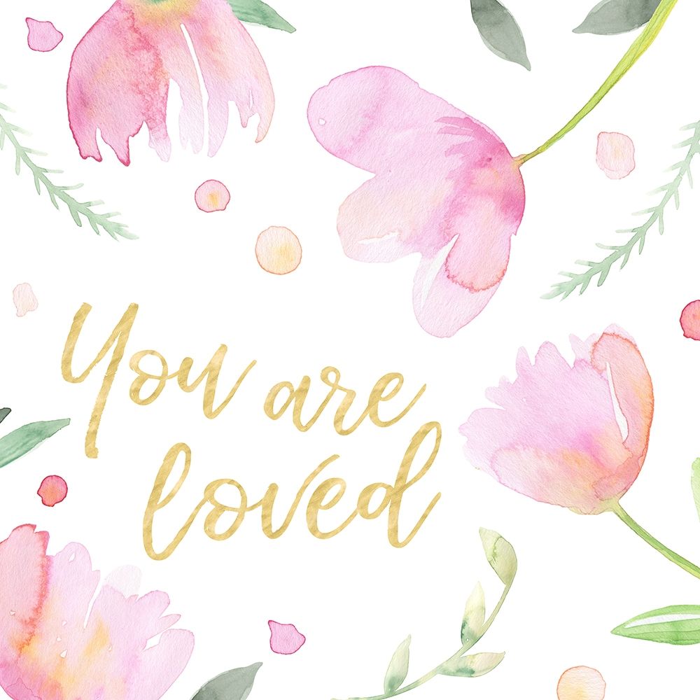 Soft Pink Flowers II-Loved art print by Noonday Design for $57.95 CAD