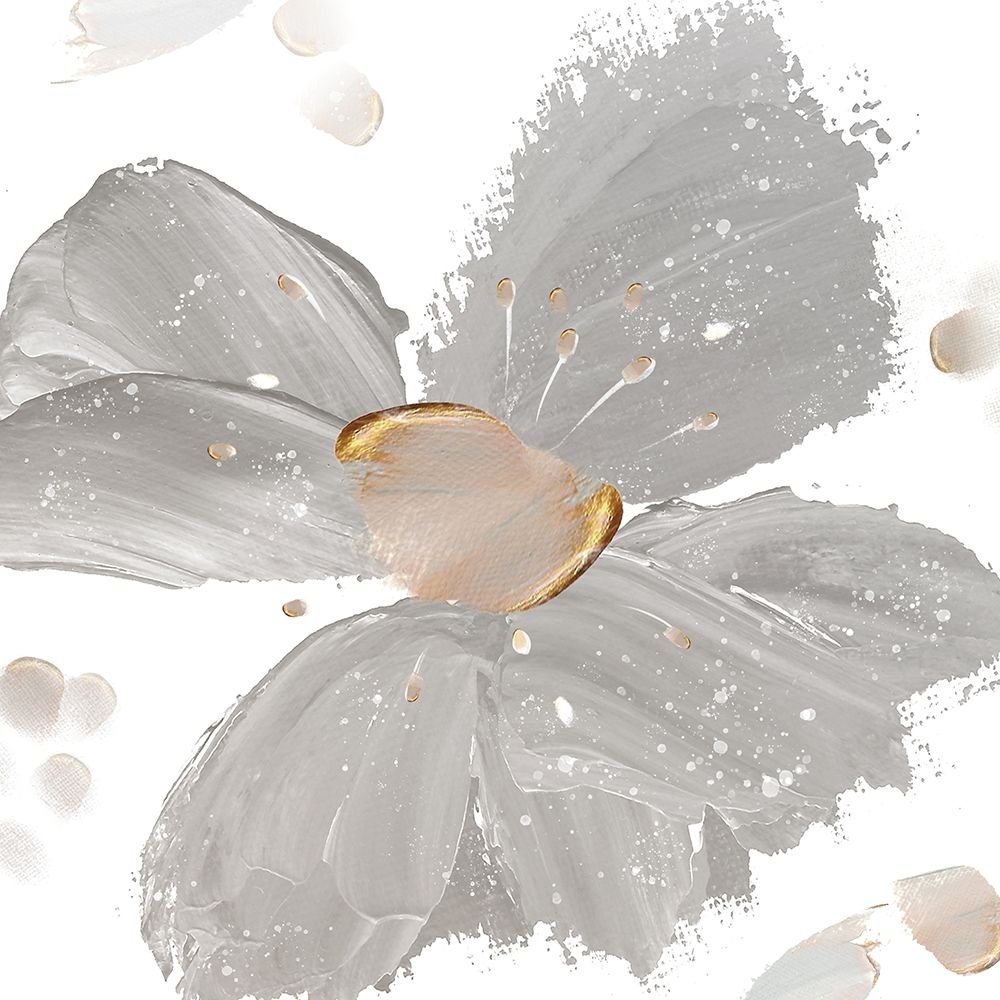 Contemporary Floral Gray II art print by Northern Lights for $57.95 CAD