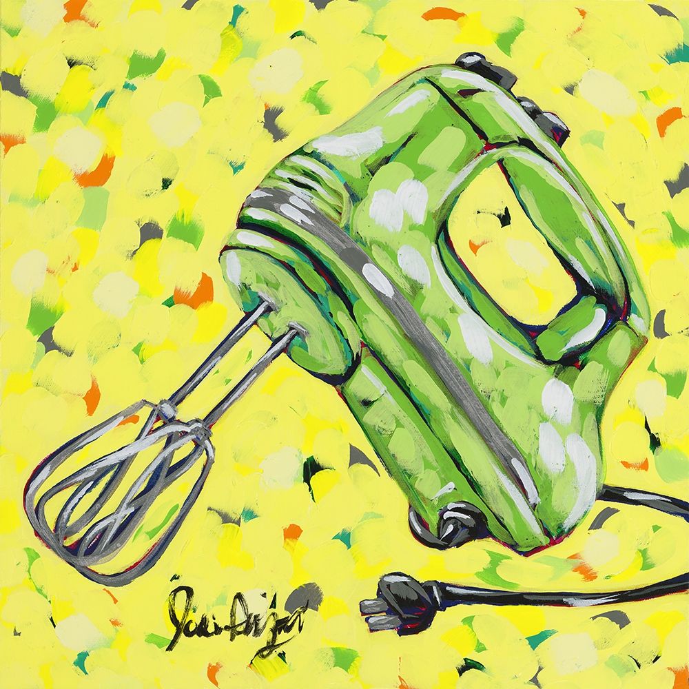 Kitchen Sketch Mixer art print by Jodi Augustine for $57.95 CAD