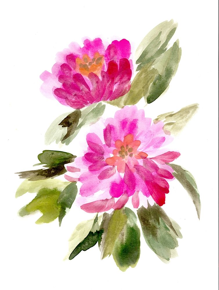 Farmhouse Florals VIII art print by Marcy Chapman for $57.95 CAD