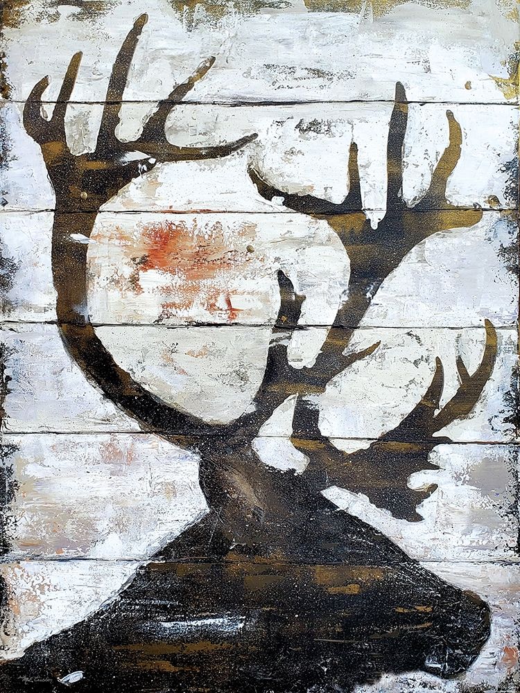 Wild Caribou portrait art print by Marie-Elaine Cusson for $57.95 CAD
