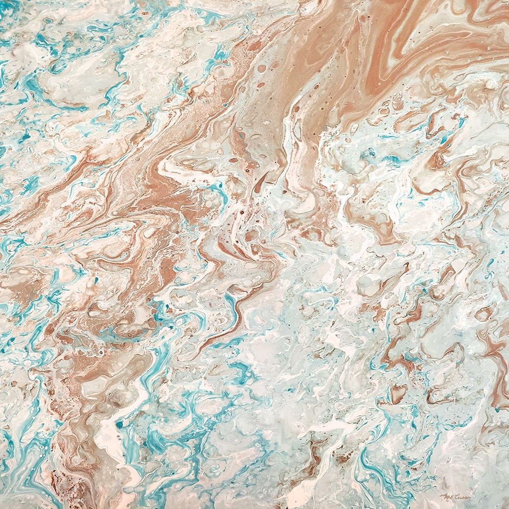 Wild Lagoons Abstract art print by Marie-Elaine Cusson for $57.95 CAD
