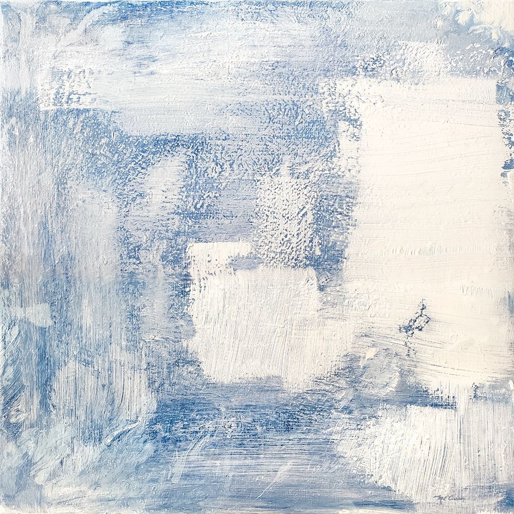 Frosty Abstract art print by Marie-Elaine Cusson for $57.95 CAD