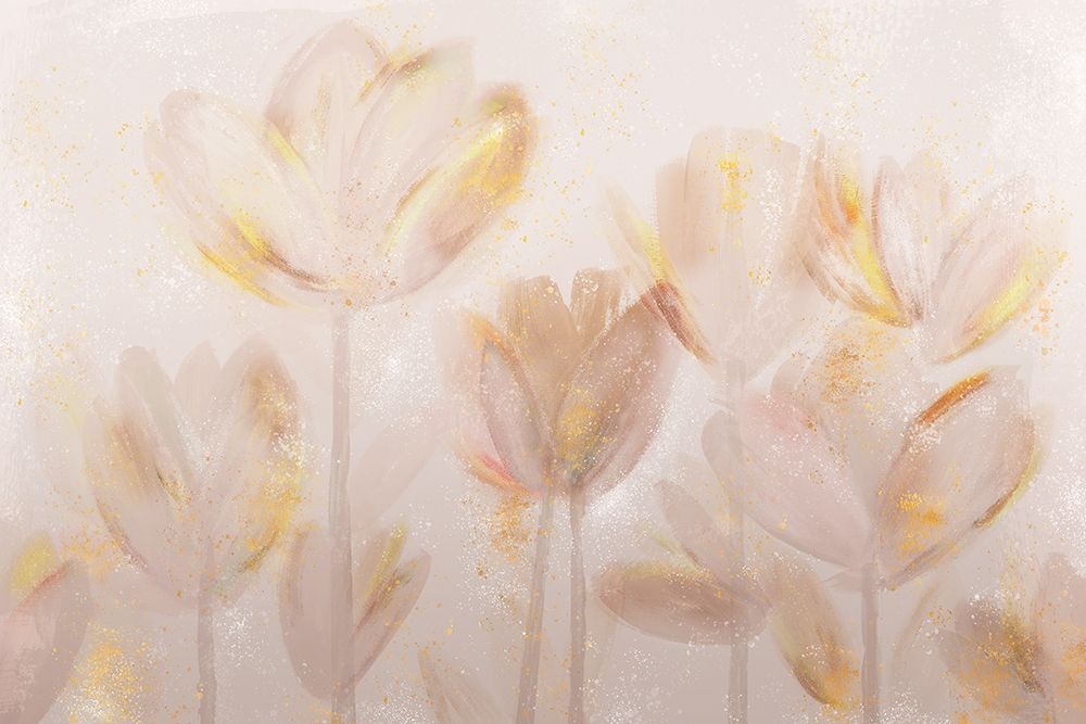 Contemporary Poppies Neutral art print by Northern Lights for $57.95 CAD