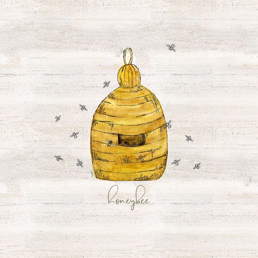 Bees Life VI-Honeybee art print by Tara Reed for $57.95 CAD