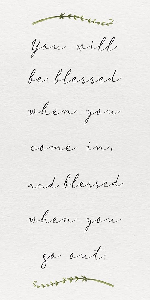 Inspirational Life panel IV-Blessed art print by HM Design for $57.95 CAD