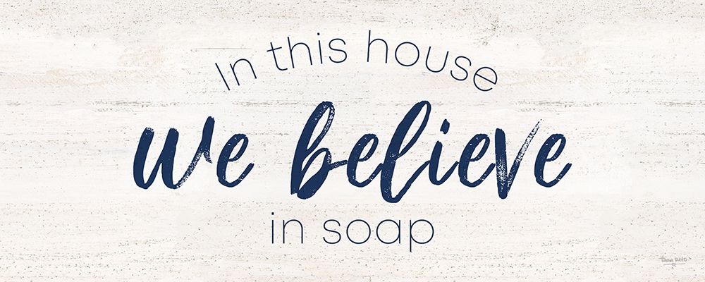 Bathroom Humor panel V-Believe art print by Tara Reed for $57.95 CAD