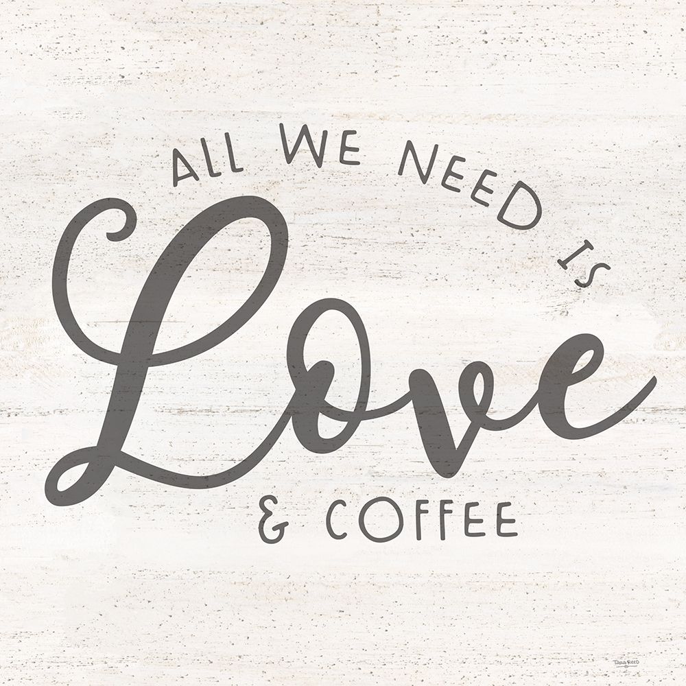 Coffee Kitchen Humor II-Love art print by Tara Reed for $57.95 CAD