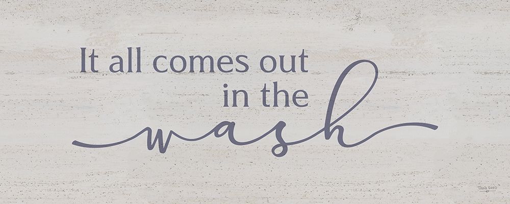 Laundry Room Humor panel IV-Wash art print by Tara Reed for $57.95 CAD